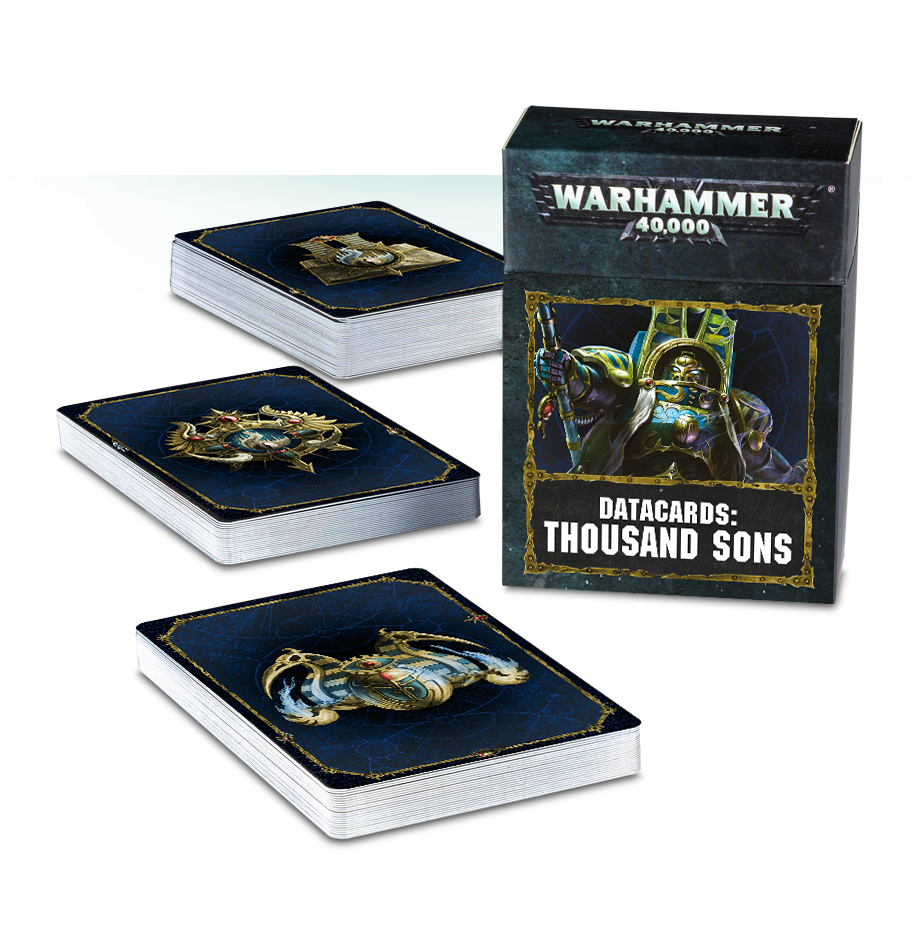 Warhammer 40,000 Datacards: Thousand Sons image