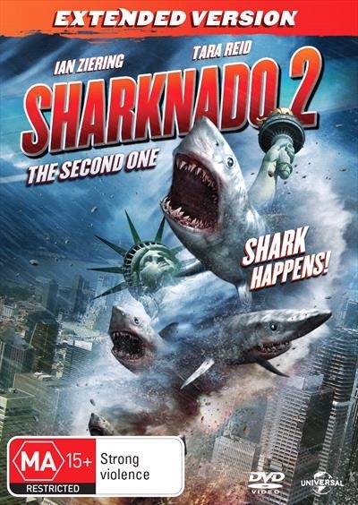 Sharknado 2: The Second One on DVD image