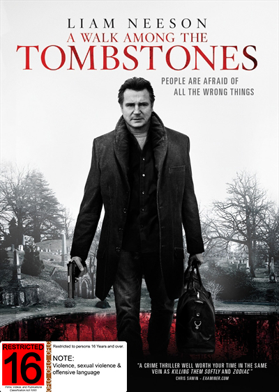 A Walk Among the Tombstones on DVD