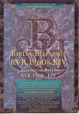 Bible Kjv Bilingual Black Rvr 1960 Hc by Bible