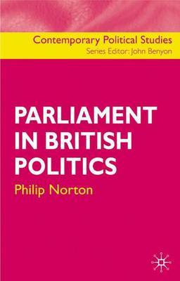 Parliament in British Politics by Philip Norton image