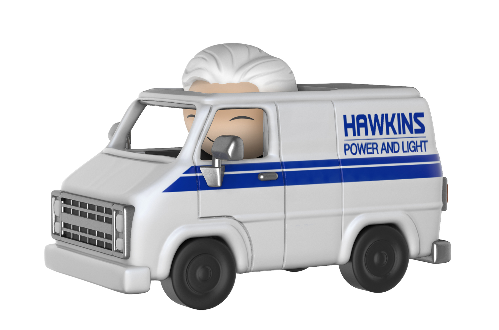 Stranger Things: Brenner & Hawkins Utility Van Dorbz Ridez Vinyl Figure image