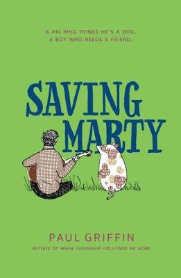 Saving Marty by Paul Griffin image
