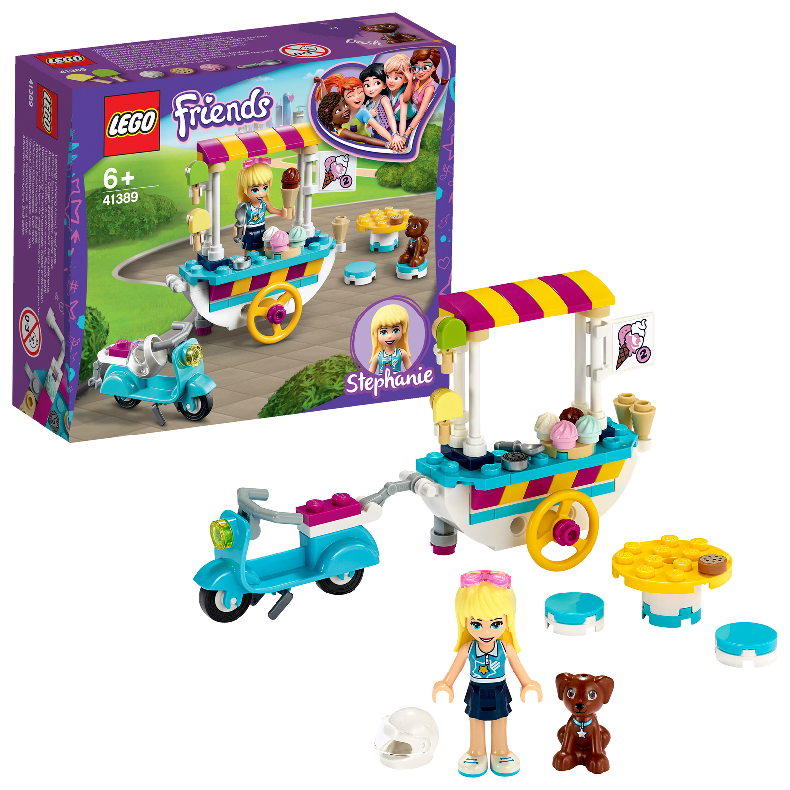 ice cream cart pretend play