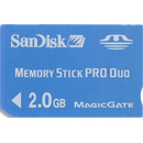 SanDisk Memory Stick Pro Duo 2GB SanDisk Memory Stick Pro Duo 2GB