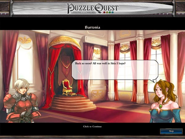 Puzzle Quest: Challenge of the Warlords (Jewel Case packaging) on PC