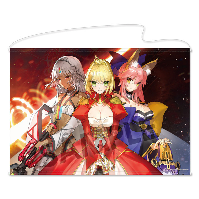 Fate/Extella: Hanging Tapestry - Nero & Tamamo No Mae & Attila