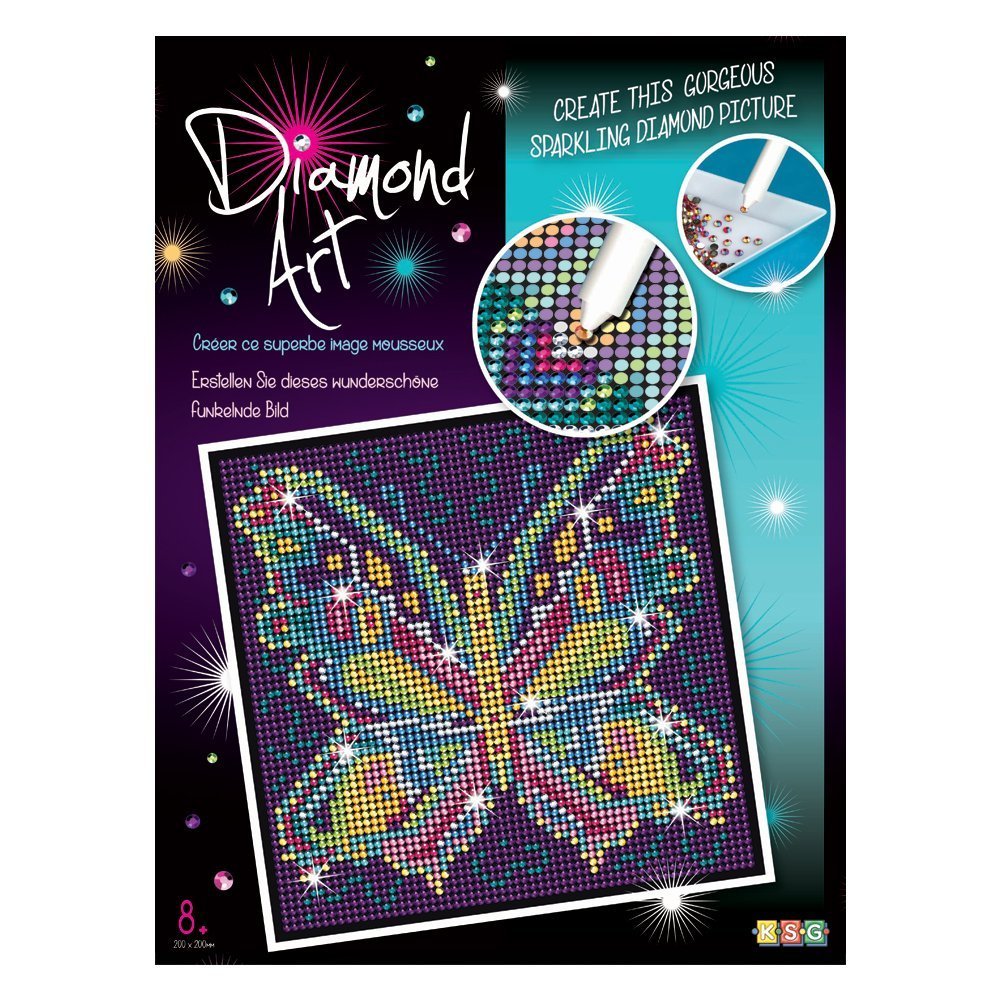 Buy Diamond Art - Butterfly at Mighty Ape Australia