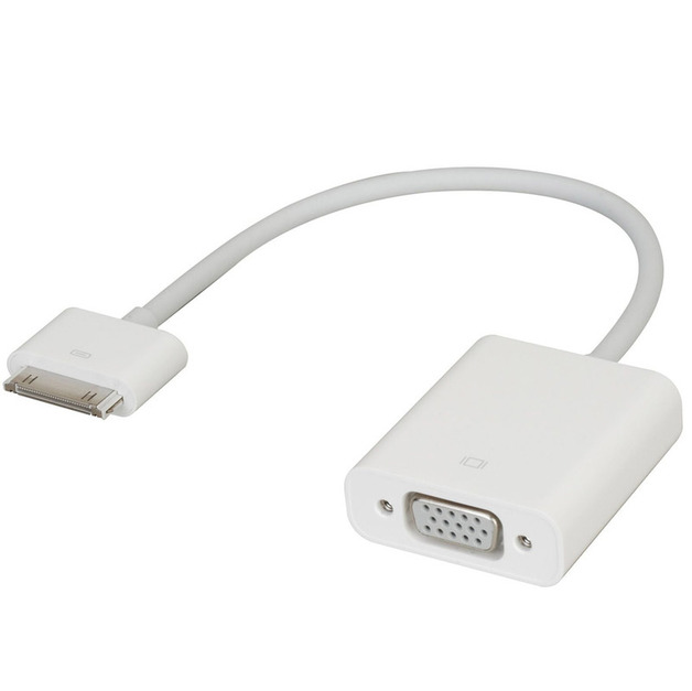 Apple 30 Pin to VGA Adapter for iPad/iPhone/iPod | at Mighty Ape NZ