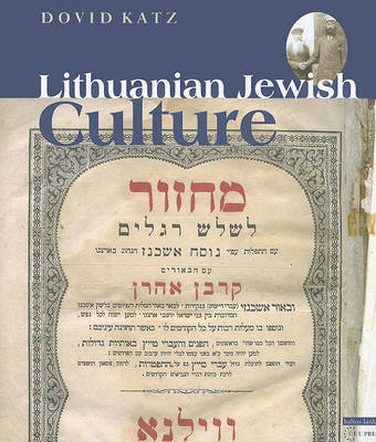 Lithuanian Jewish Culture by Dovid Katz image