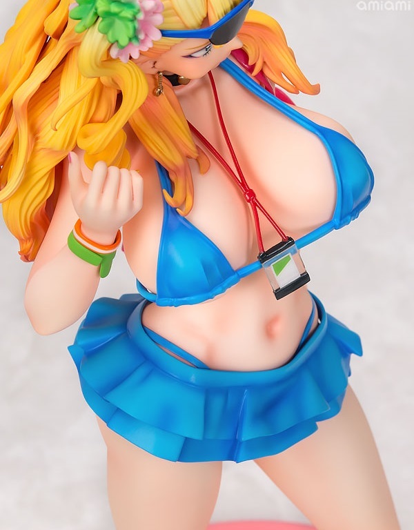 Please Tell Me! Galko-chan: 1/6 Galko-Chan (Swimsuit Ver.) - PVC Statue image