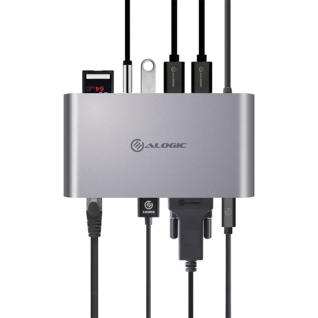 Alogic Usb-C Portable Super Dock With Power Delivery | at Mighty Ape NZ