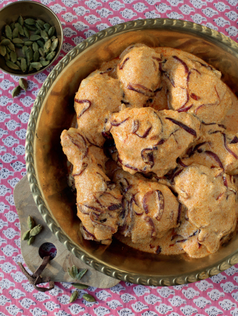Hot Pink Spice Saga: An Indian Culinary Travelogue with Recipes by Julie Le Clerc image