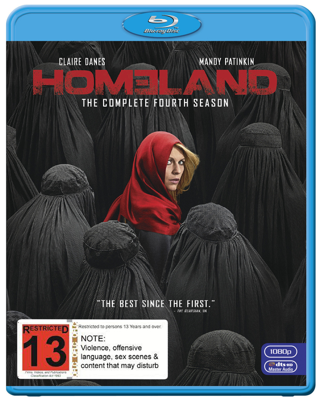Homeland Season 4 Bluray Buy Now at Mighty Ape NZ