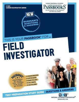 Field Investigator by National Learning Corporation image
