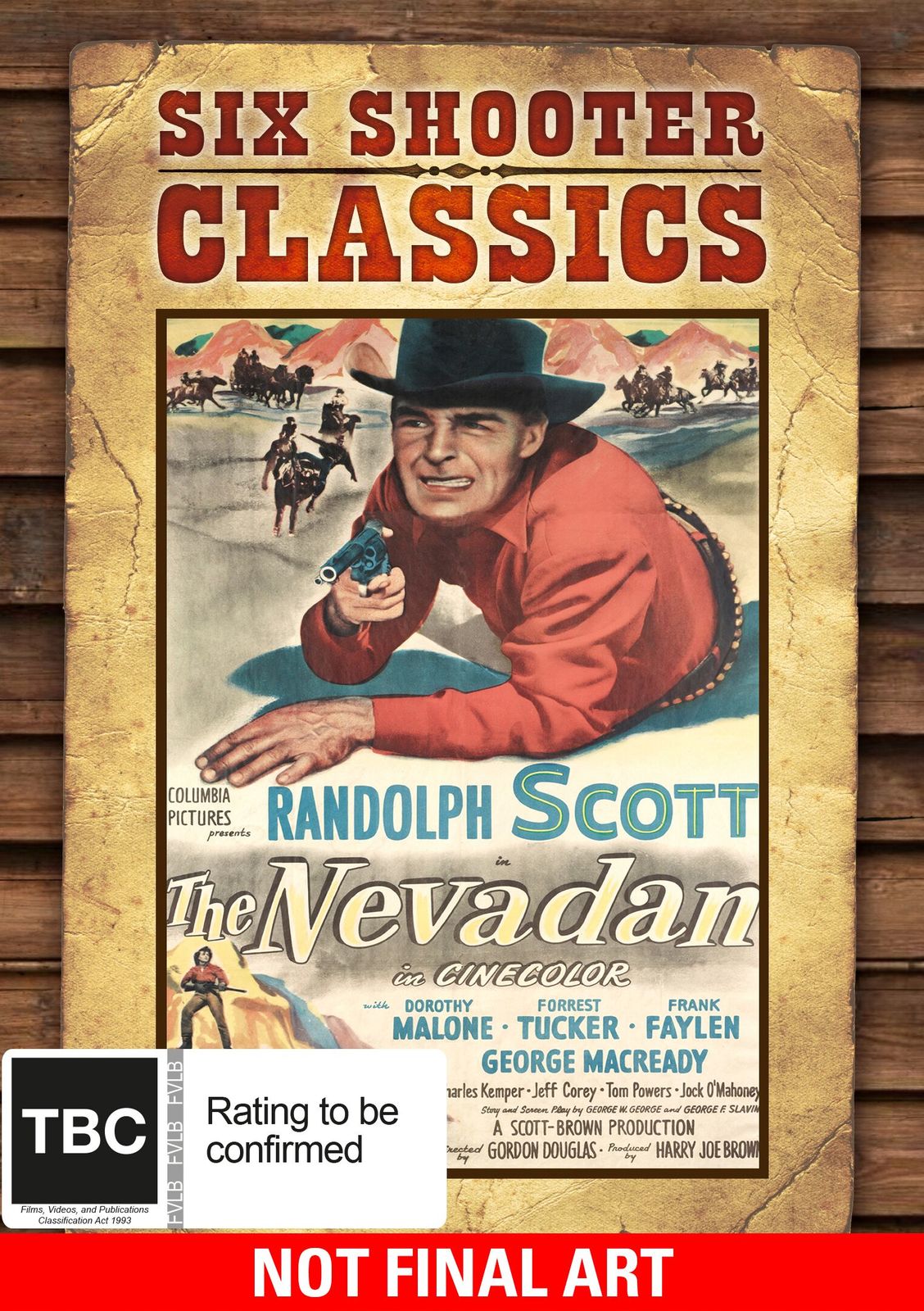 The Nevadan (Six Shooter Classics) on DVD