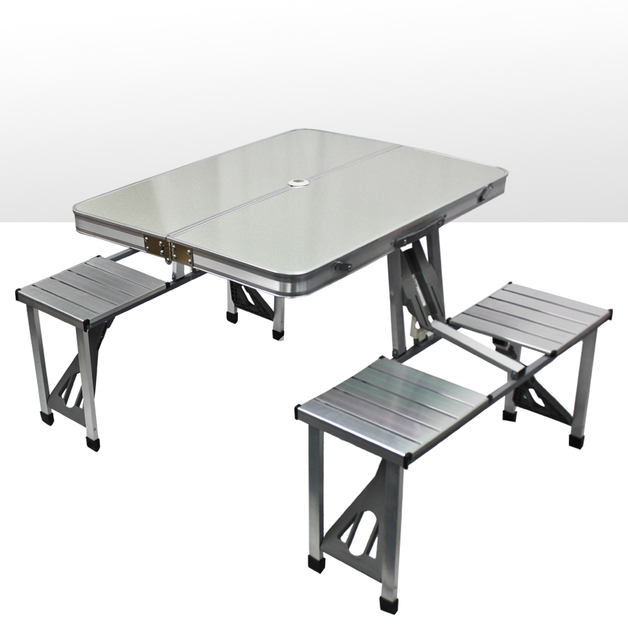 Buy Aluminium Picnic Folding Table at Mighty Ape NZ