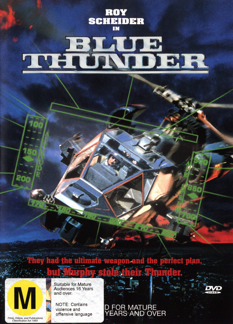 Blue Thunder on DVD image