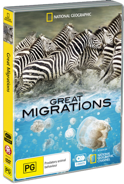 National Geographic: Great Migrations (3 Disc Set) on DVD