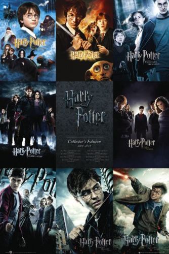 Harry Potter Films Collage Wall Poster (318) image