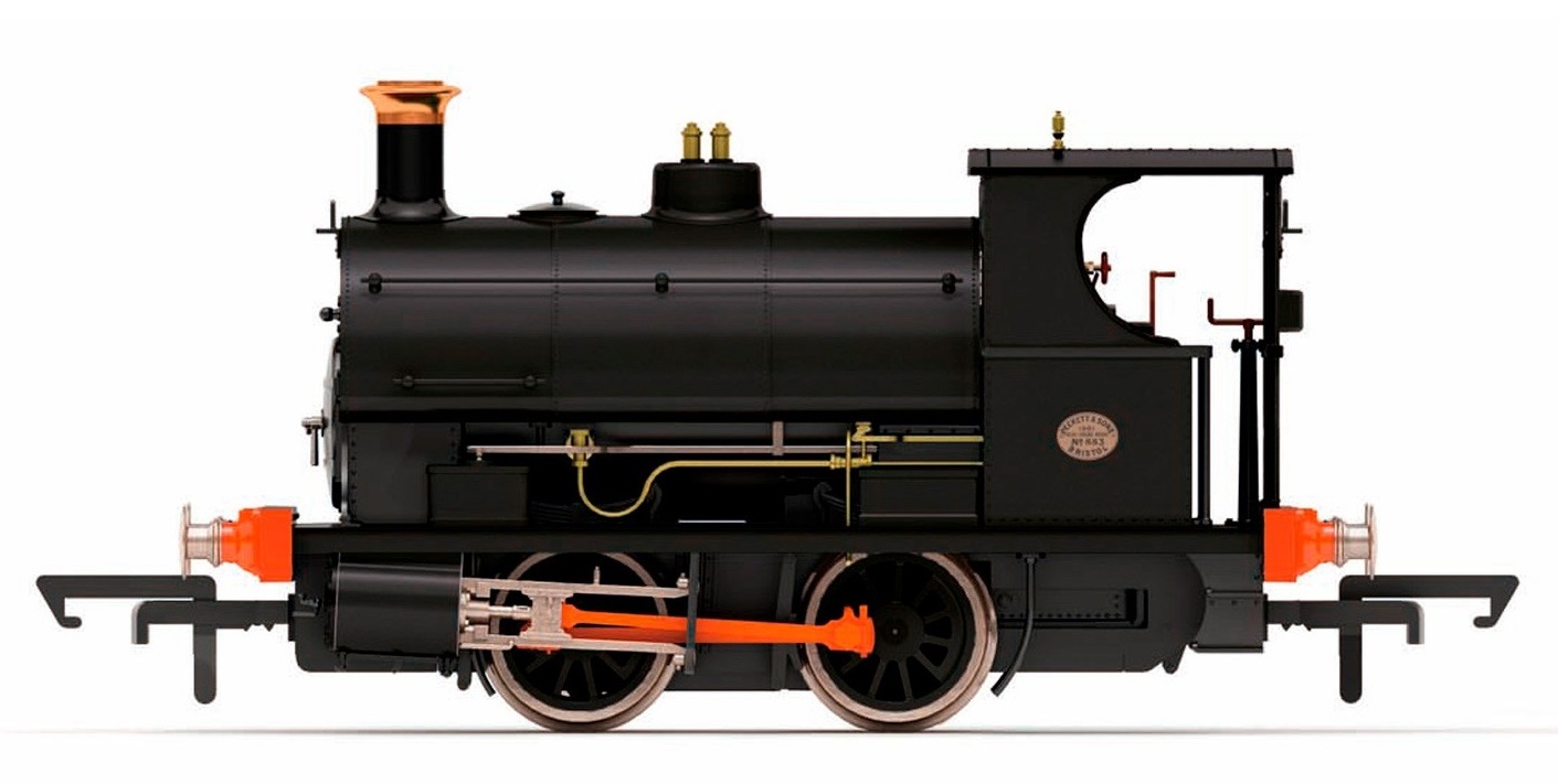 Hornby: Peckett 0-4-0ST '883' Lilleshall Co. image