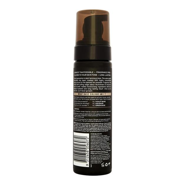 Buy Le Tan Uber Dark Tanning Foam Ash Base (200ml) at Mighty Ape NZ