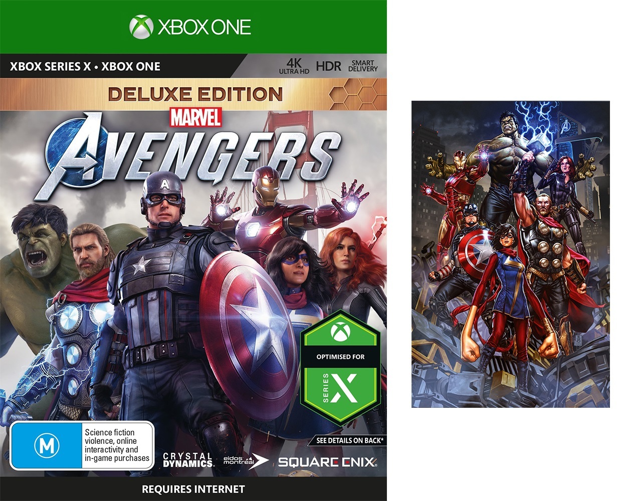 Marvel's Avengers Deluxe Edition | Xbox One | Buy Now | at Mighty Ape ...