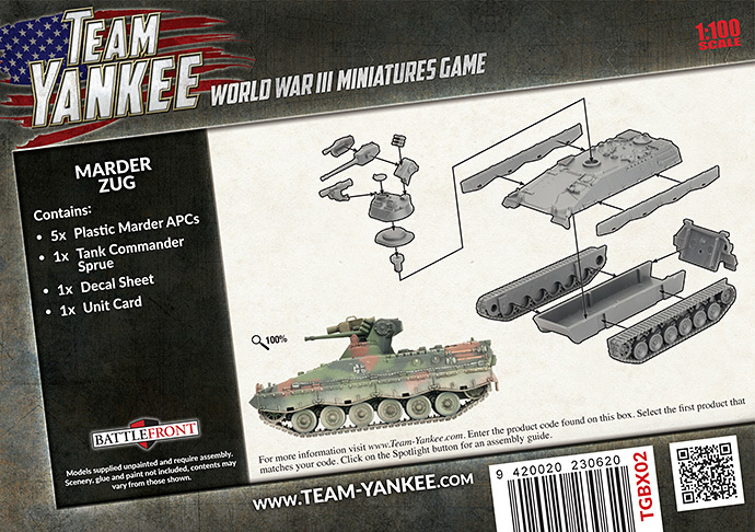 Flames of War: Team Yankee - Marder Zug image
