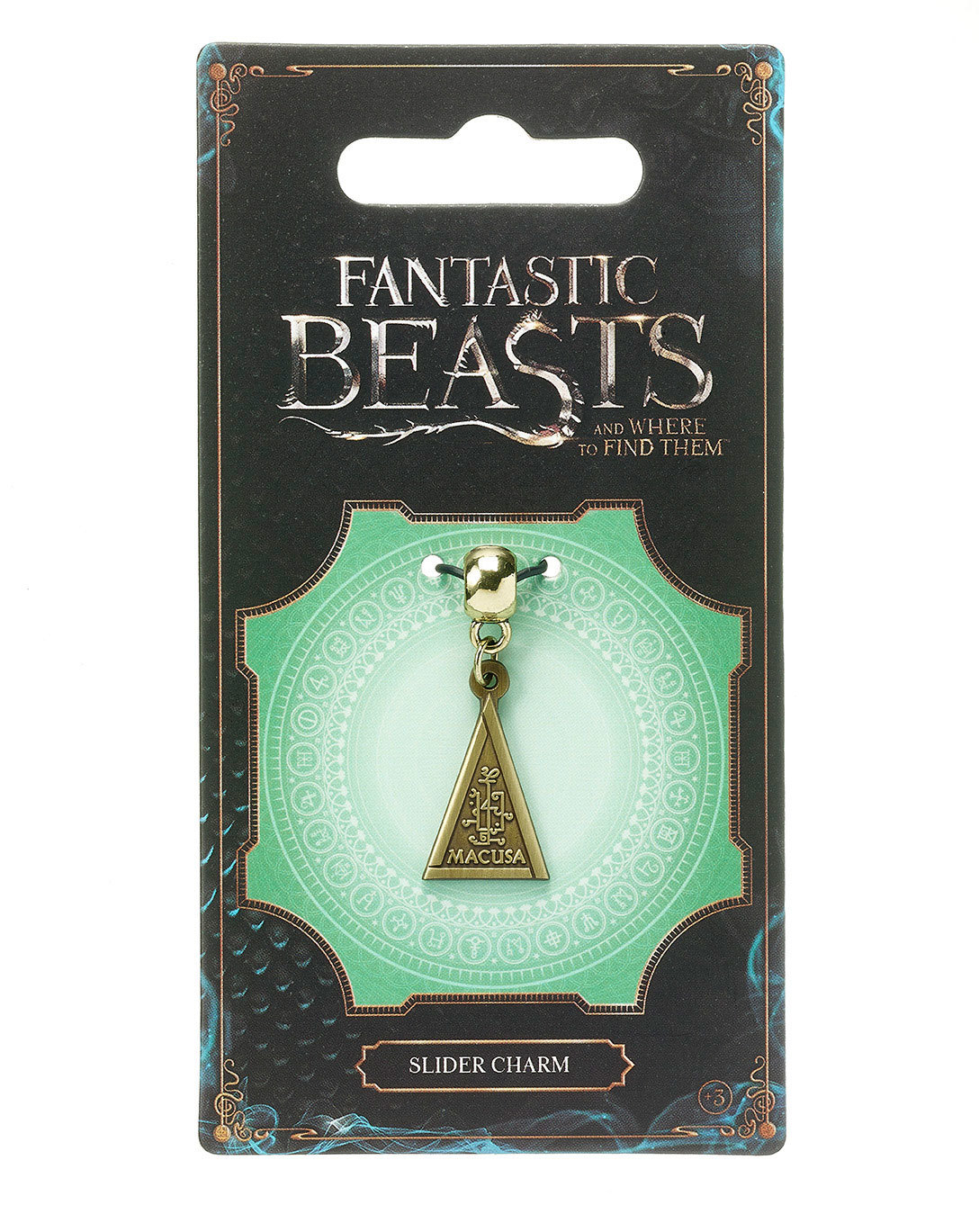 Fantastic Beasts Charm Macusa (antique brass plated)