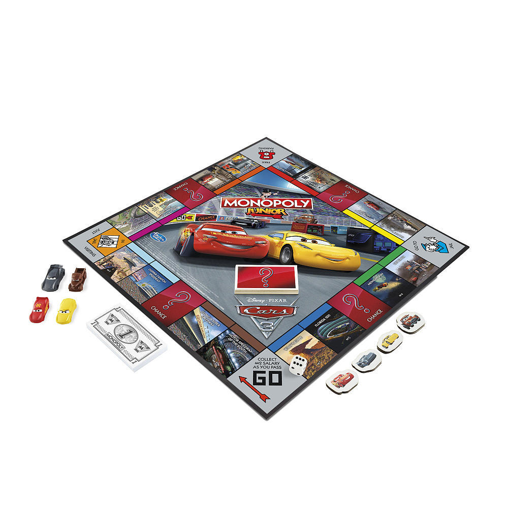 Monopoly Junior: Cars 3 Edition