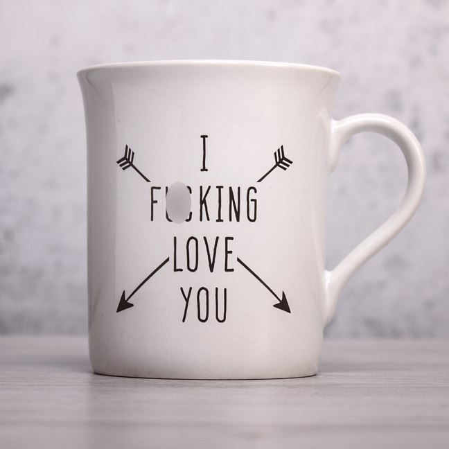 I F*cking Love You Mug image