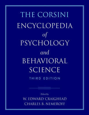 Corsini Encyclopedia of Psychology and Behavioral Science image