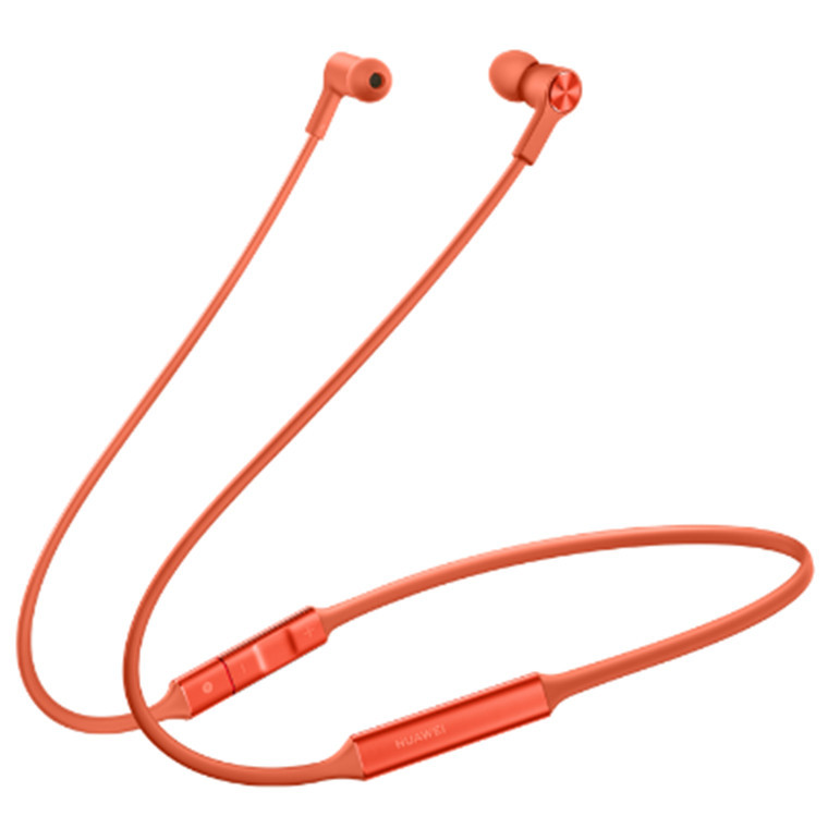 Huawei: Freelace Long Battery Life Wireless Earphones - Amber Sunrise image
