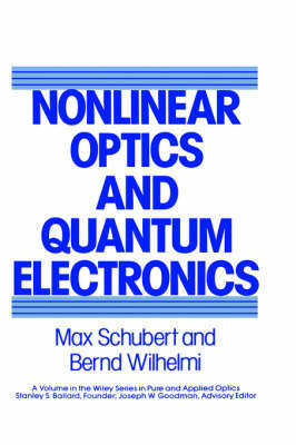 Nonlinear Optics and Quantum Electronics by Max Schubert image