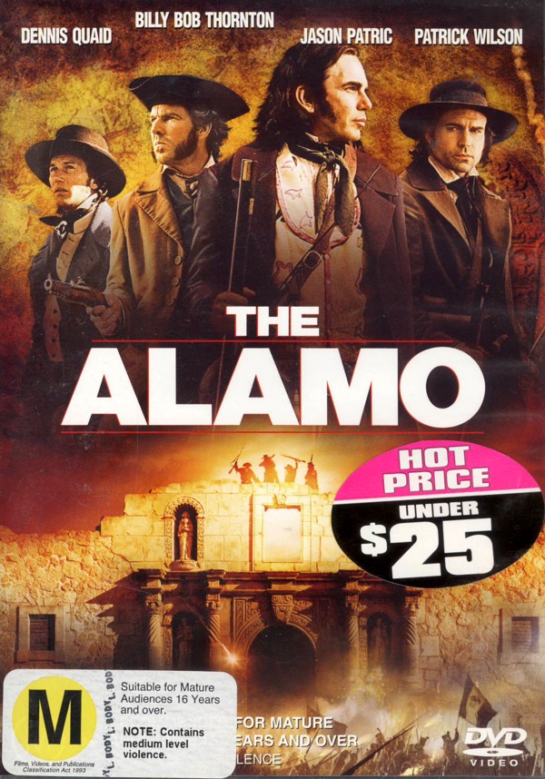 The Alamo on DVD image