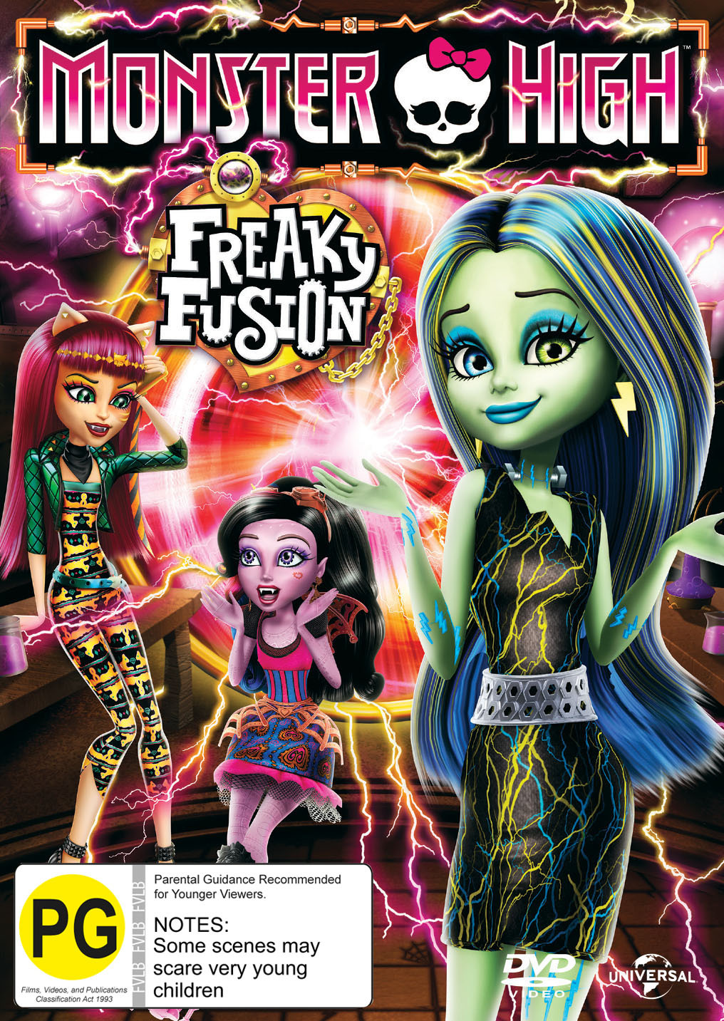 Monster High Freaky Fusion DVD Buy Now at Mighty Ape NZ Monster High Freaky Fusion DVD Buy Now at Mighty Ape NZ
