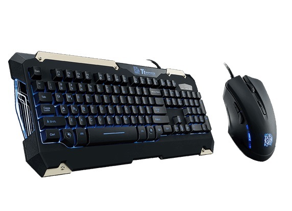 Ttesports by Thermaltake Commander Keyboard & Mouse Combo for PC image