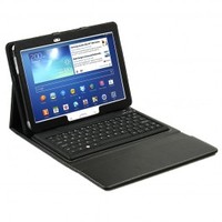 mbeat Galaxy Tab3 10.1 Keyboard case folio kit -Black