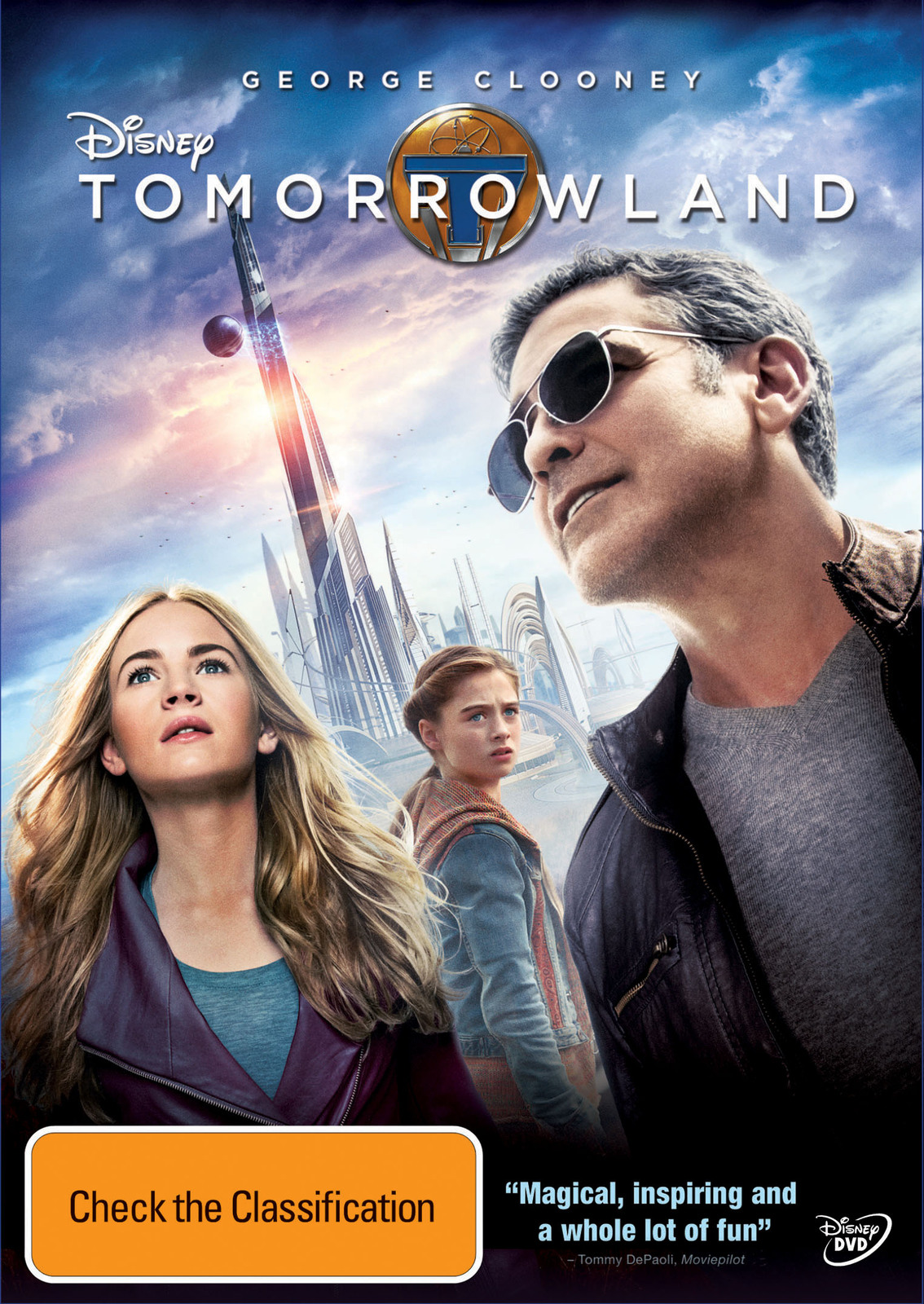 Tomorrowland on DVD image