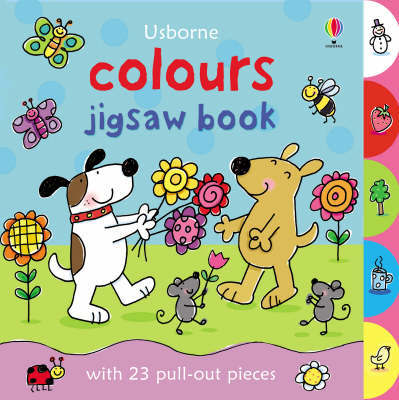 Colours Jigsaw Book by Felicity Brooks image