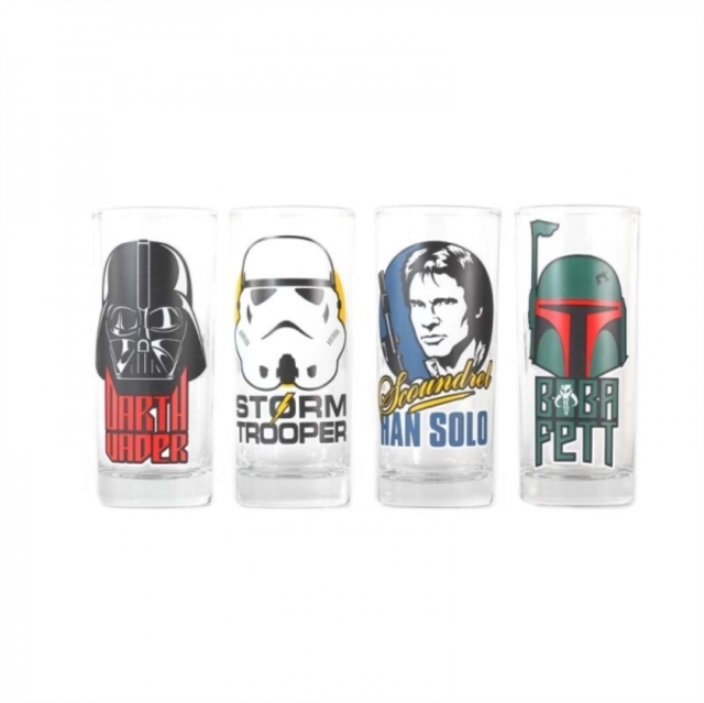 Star Wars: Character Glasses - Set of 4 image