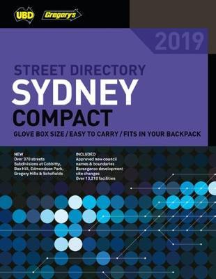 Sydney Compact Street Directory 2019 31st ed image