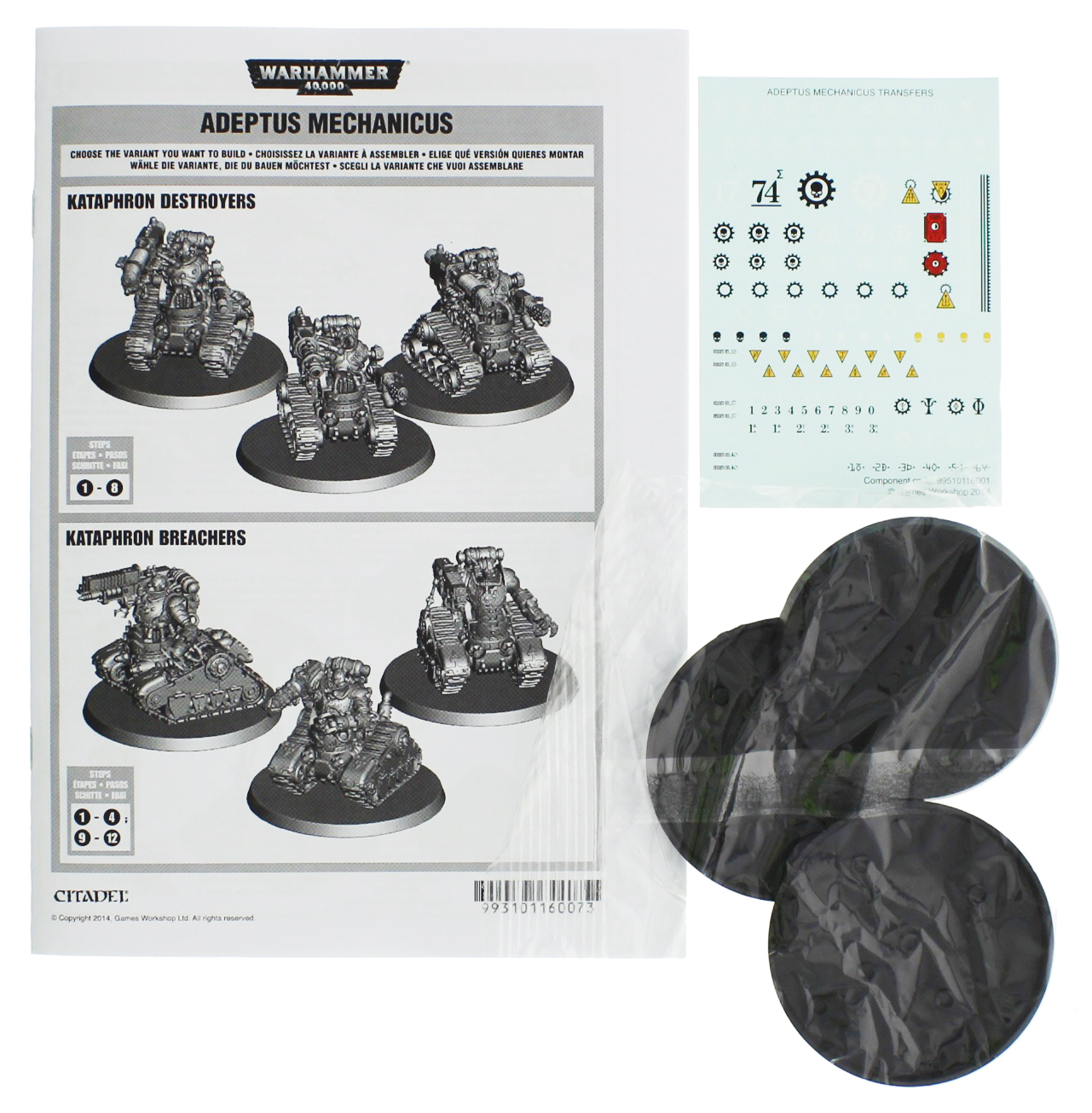 Warhammer 40,000 Adeptus Mechanicus Kataphron Battle Servitors image