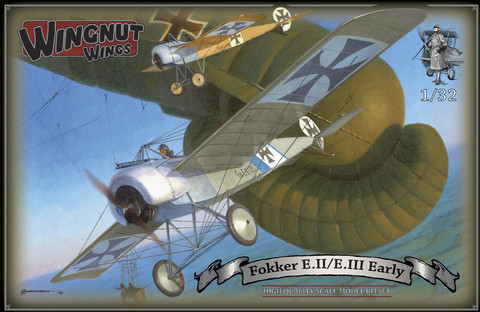 Wingnut Wings 1/32 Fokker EII/EIII Early Model Kit image