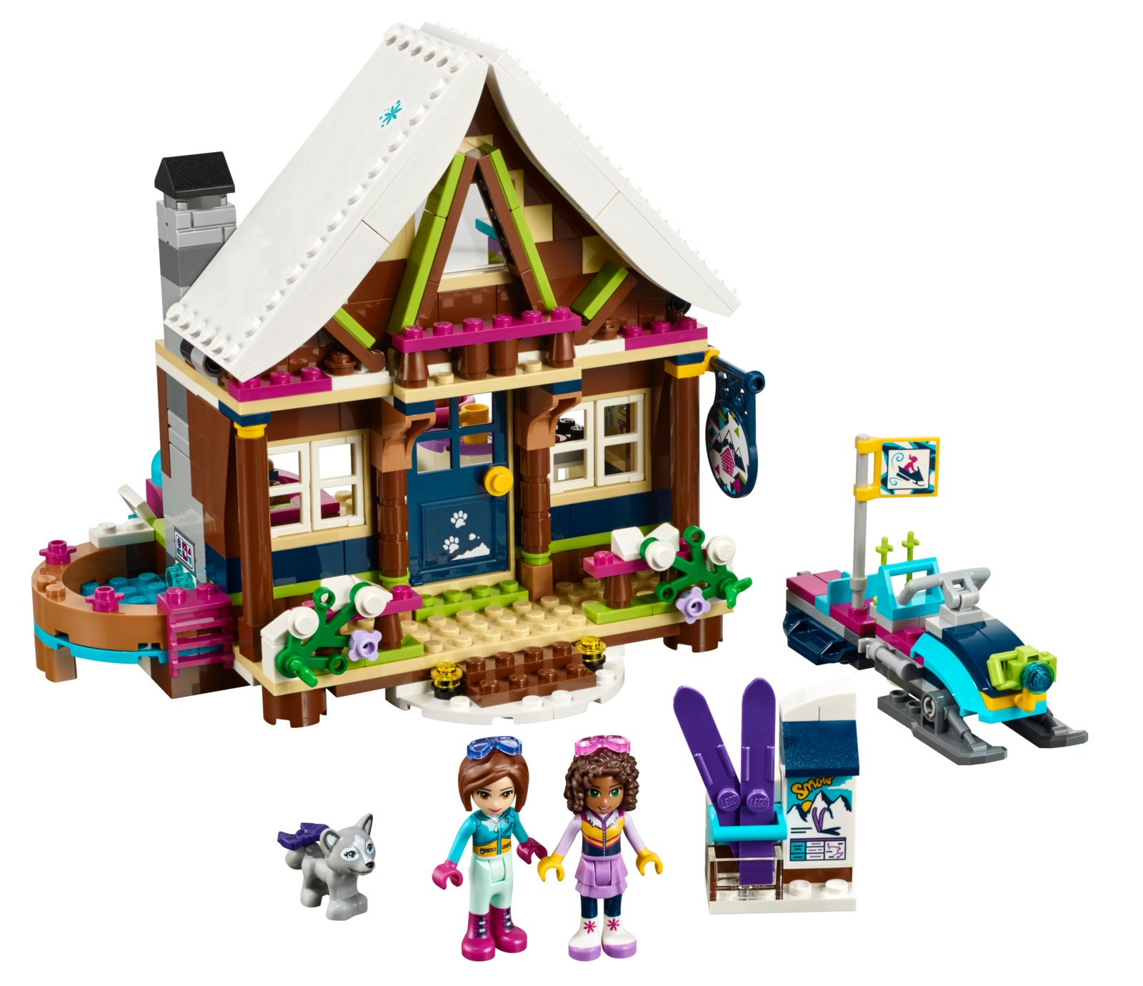 LEGO Friends - Snow Resort Chalet (41323) image