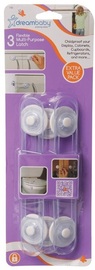 Dreambaby - Kit Sicurezza 7 Chiusure Multiuso (3 Normali + 4 Mini) Per Armadi E Cassetti - Trasparenti - 2
