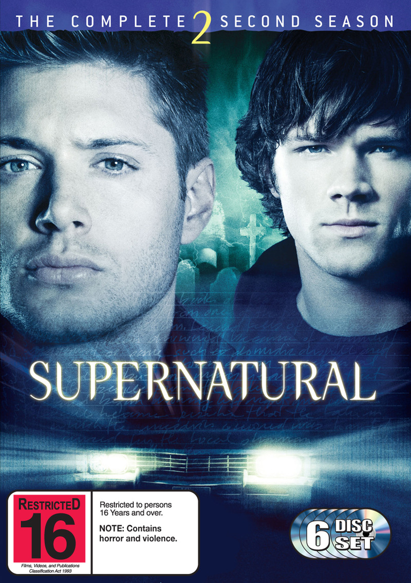 Supernatural - The Complete 2nd Season (6 Disc Set) on DVD image