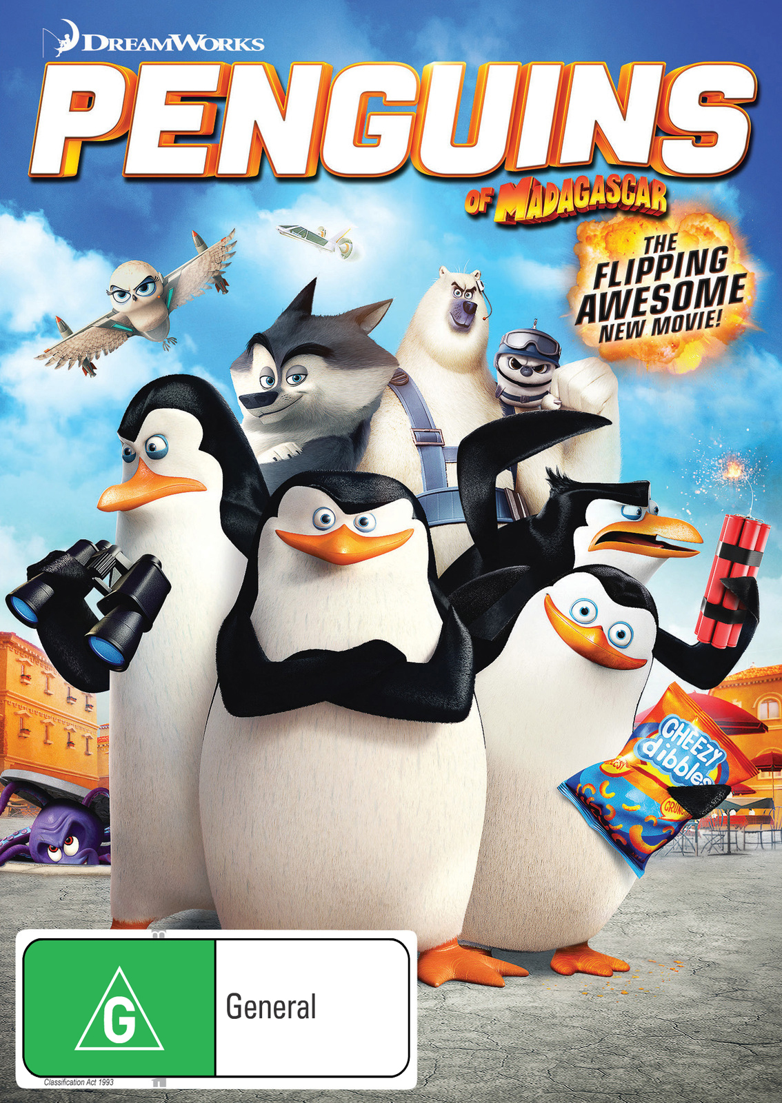 The Penguins Of Madagascar on DVD