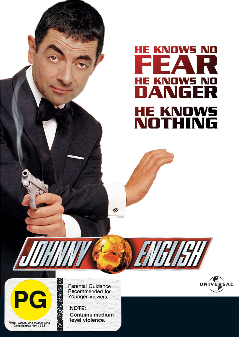 Johnny English on DVD image