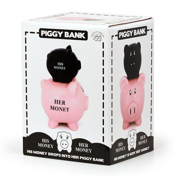 His and Hers Piggy Bank image